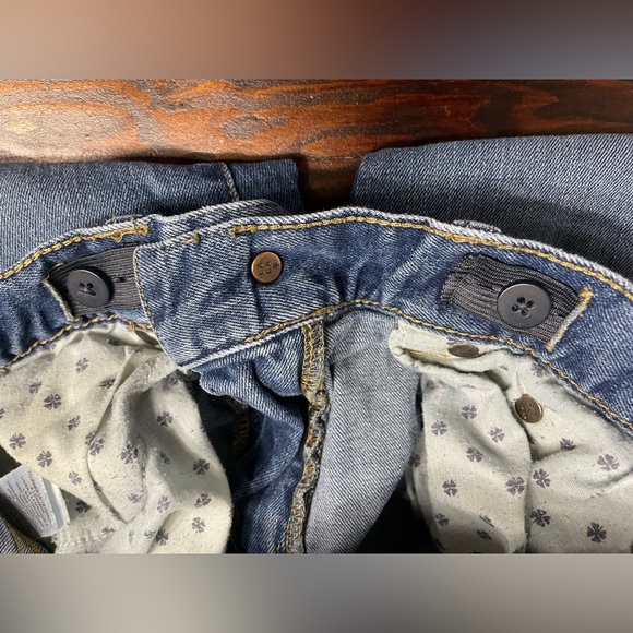 Lucky Brand Classic Straight Jeans Boys Size 12 Medium Wash Adjustable Waist - Picture 5 of 5